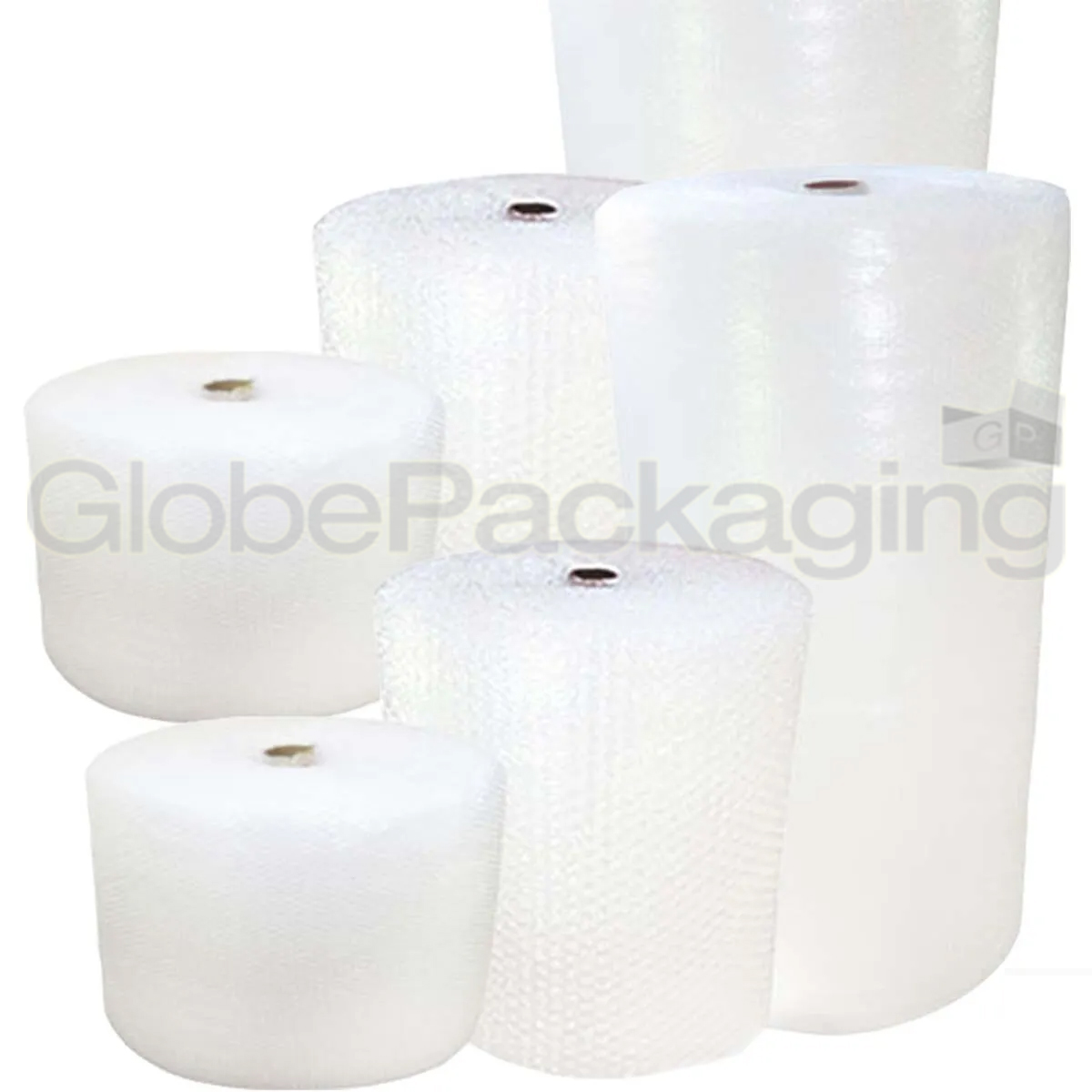 SMALL AND LARGE BUBBLE WRAP - ALL WIDTHS AND LENGTHS - GLOBE PACKAGING